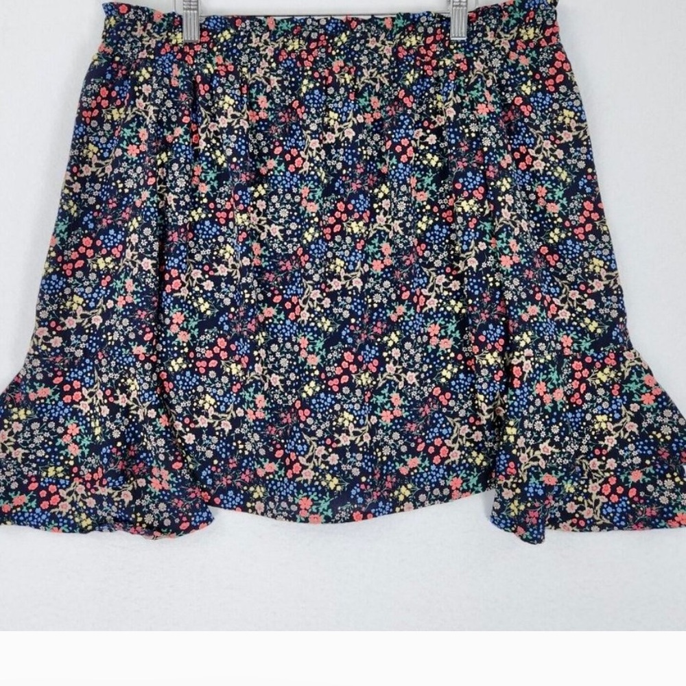 LUCKY BRAND Off The Shoulder Floral Bohemian Blouse - Picture 5 of 10